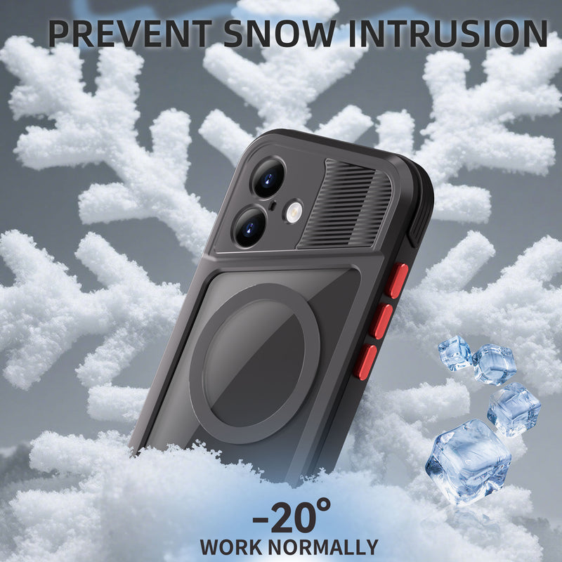 Chargez l'image dans la visionneuse de la galerie, [Magsafe Compatible] [GTM Series][Latest Version] Apple iPhone 17/Air/Pro/Pro Max - Redpepper Shellbox Full Covered Metal Waterproof Heavy Duty Tough Armor Case
