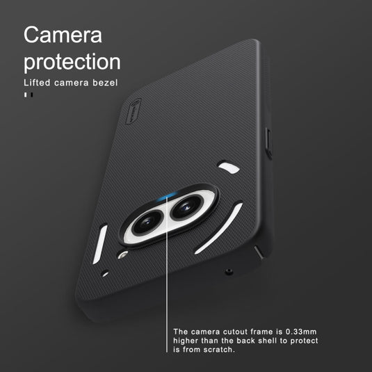 Nothing Phone (2a) / (2a) Plus - Nillkin Super Frosted Shield Matte Cover Case