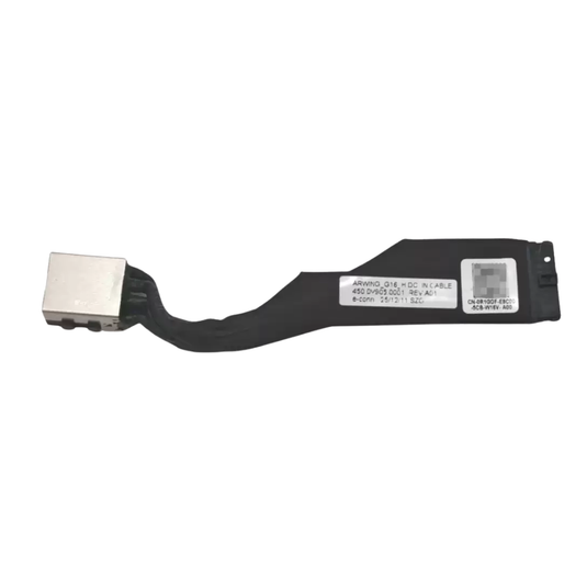 Dell Alienware 16 Aurora AC16250 Series - Laptop DC Power Port Charging Jack Connector Cable Flex