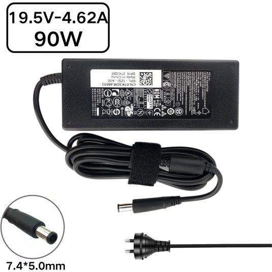 [19.5V-4.62A/90W][7.4*5.0] Dell Latitude Laptop AC Power Adapter Laptop Wall Charger - Polar Tech Australia