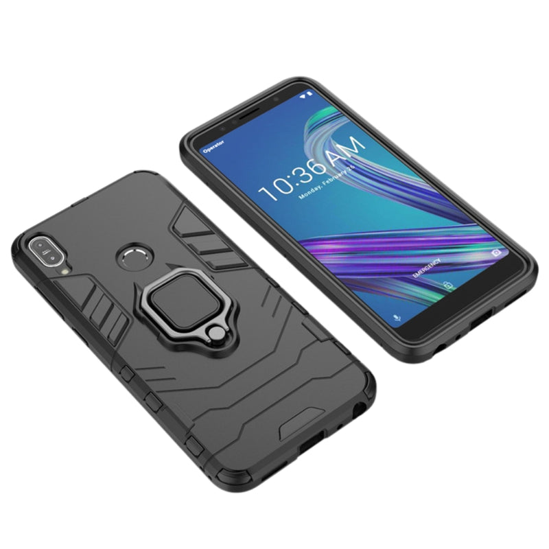 Load image into Gallery viewer, Asus Zenfone Max Pro (M1) ZB601KL/ZB602KL - Heavy Duty Armor Case With Ring Holder Stand - Polar Tech Australia
