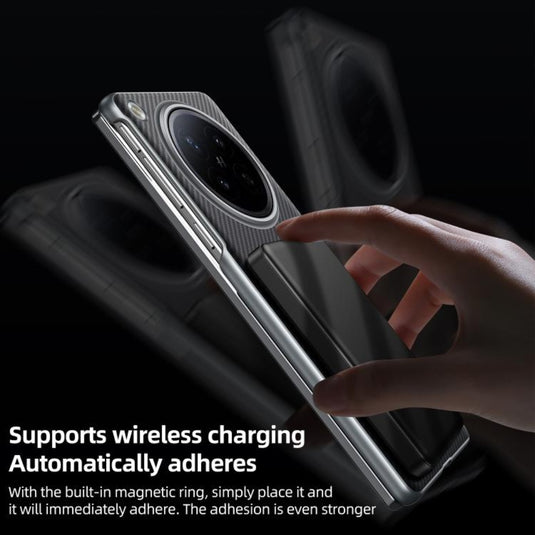 OPPO Find N6 - Kevlar Texture PC Shockproof Phone Case - Polar Tech Australia