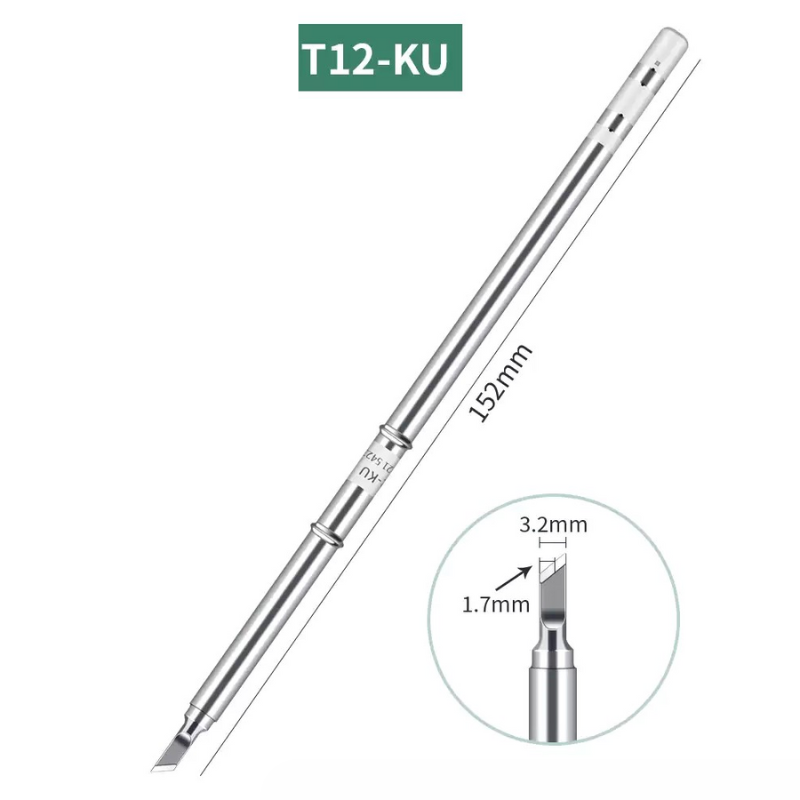 Load image into Gallery viewer, [BXSLLTDT] T12 Soldering Iron Tip with Integrated Heating Core - Polar Tech Australia
