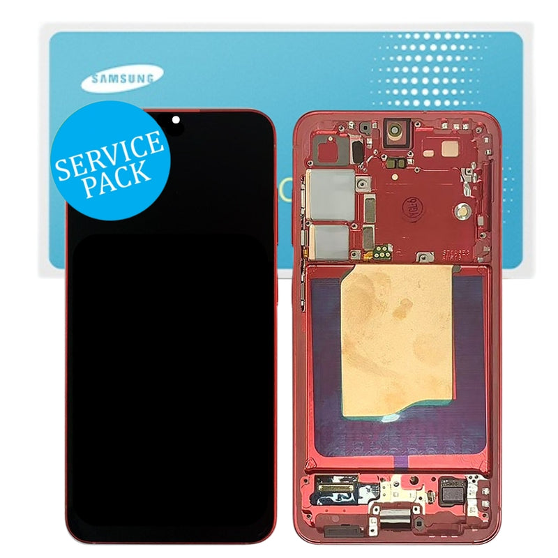 Load image into Gallery viewer, [Samsung Service Pack] Samsung Galaxy S25 5G (SM-S931B) OLED LCD Touch Digitizer Screen Assembly With Frame
