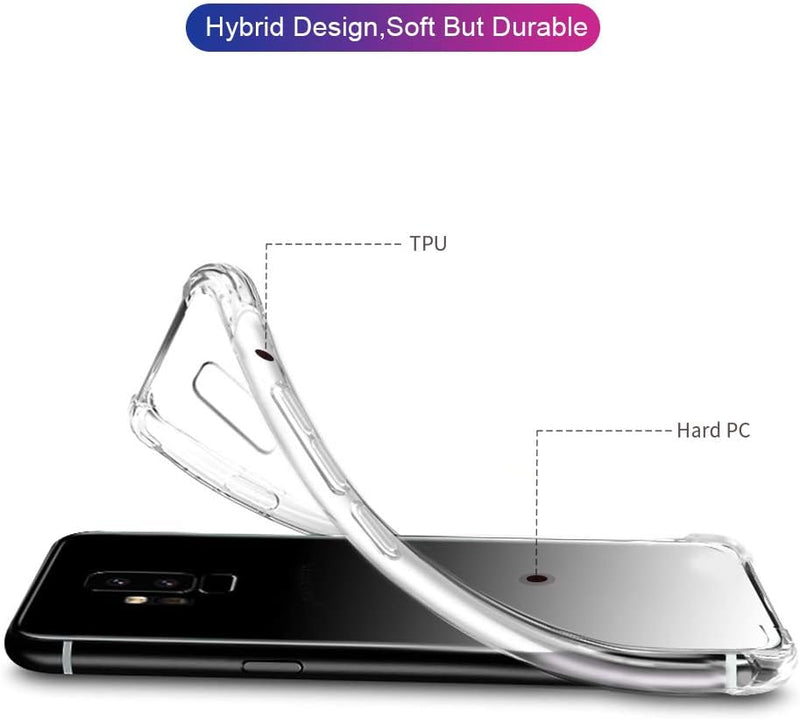 Cargue la imagen en el visor de la galería, OnePlus 1+6/6T - AirPillow Cushion Transparent Soft Clear TPU Four Corners Protective Case - Polar Tech Australia

