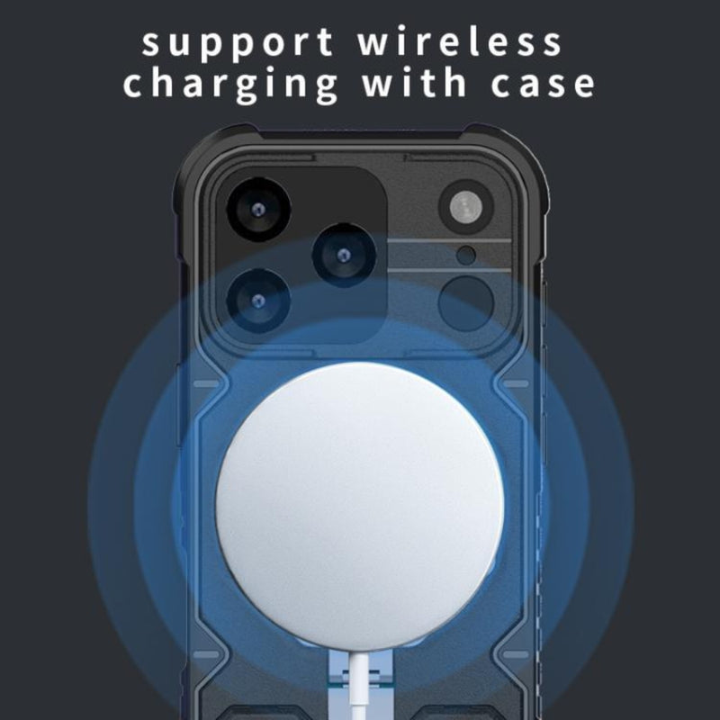 Load image into Gallery viewer, Apple iPhone 17 Air - Shockproof MagSafe Holder Phone Case with Strap
