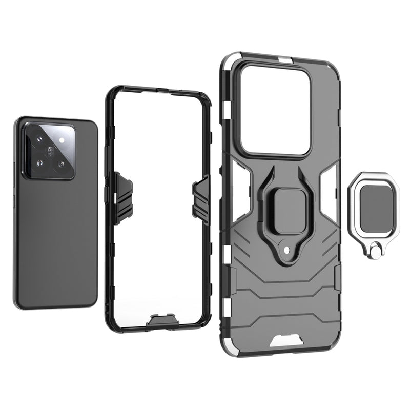 Cargue la imagen en el visor de la galería, Xiaomi Mi 14 Ultra - Heavy Duty Armor Case With Ring Holder Stand - Polar Tech Australia
