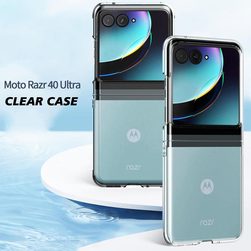 Load image into Gallery viewer, Motorola Moto Razr 40 Ultra - AirPillow Cushion Transparent Soft Clear TPU Shockproof Case - Polar Tech Australia
