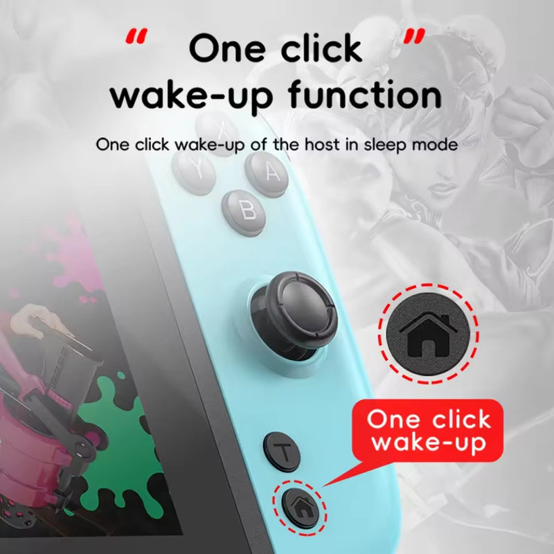 Load image into Gallery viewer, Nintendo Switch JOY-05 Split Controllers TMR Hall Effect Joysticks, 6-Axis Motion &amp; RGB Lighting
