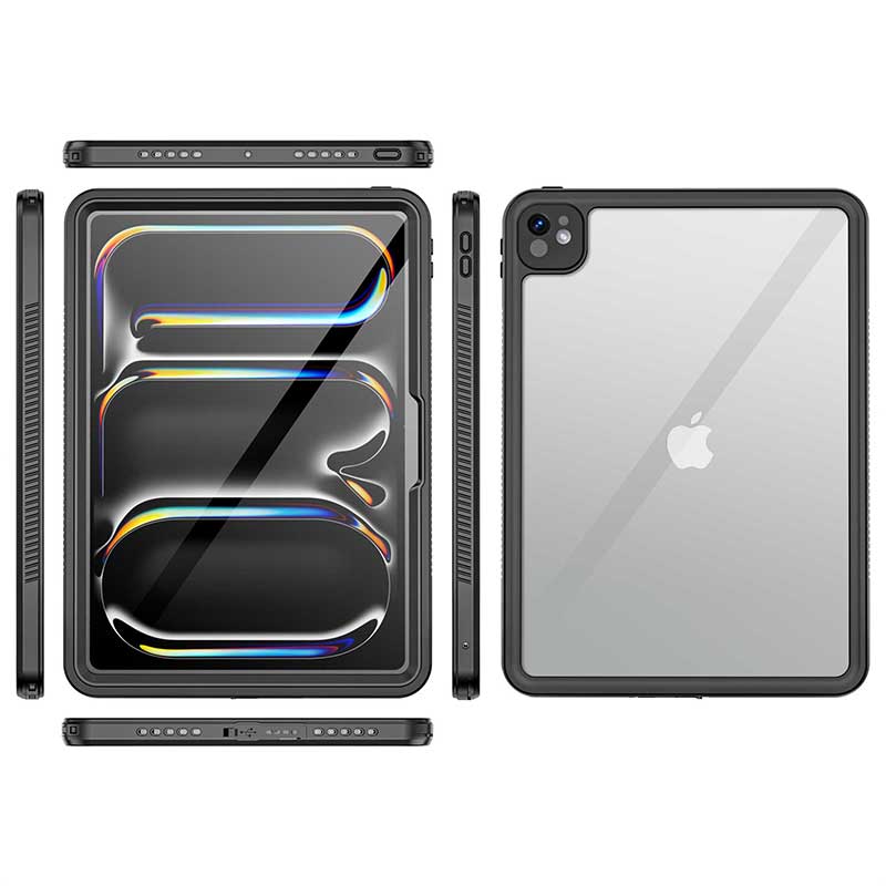 Cargue la imagen en el visor de la galería, Apple iPad Pro 13-inch M4 (2024) - Full Covered Waterproof Heavy Duty Tough Armor Case - Polar Tech Australia
