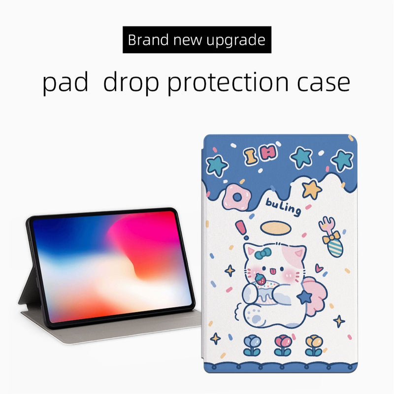 Load image into Gallery viewer, OPPO Pad Neo (OPD2302, OPD2303) - Cute Cartoon Pattern Magnetic Flip Stand Protective Case - Polar Tech Australia

