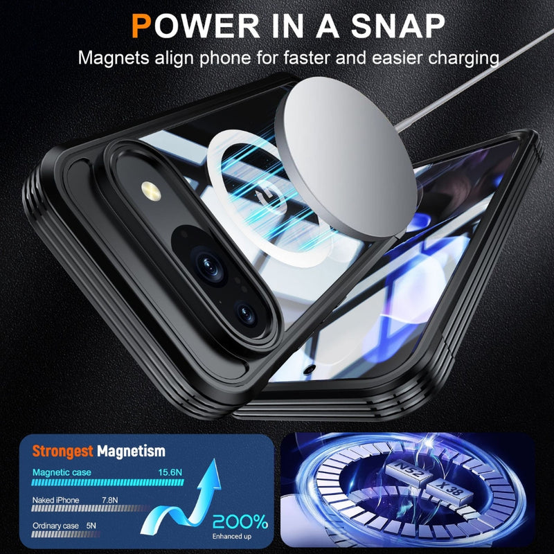Cargue la imagen en el visor de la galería, Google Pixel 11 Pro XL - RedPepper Tempered Glass MagSafe Phone Case
