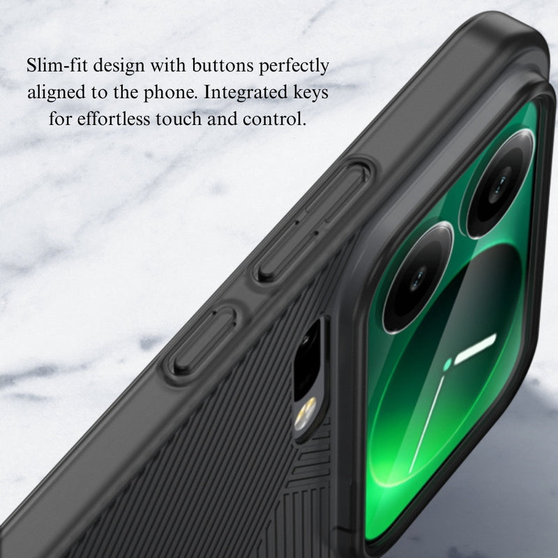 Load image into Gallery viewer, Xiaomi Mi 17 Pro - PC Geometric Stripe Skin-Feel Phone Case

