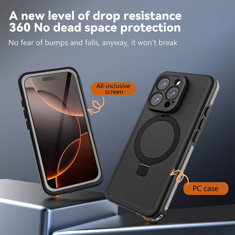 Load image into Gallery viewer, [TB Series][Magsafe Compatible] Apple iPhone 16 / 16 Plus / 16 Pro / 16 Pro Max - Redpepper Full Covered Waterproof Heavy Duty Tough Armor Case - Polar Tech Australia
