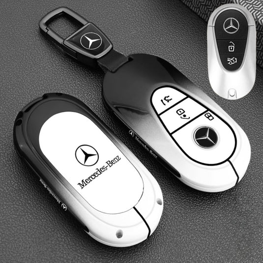 Mercedes Benz Stylish with Cool Shockproof Car Key Fob Protective Case Cover For Benz A, C, E, S, G-Class, GLA, GLB, GLC, GLE, GLS