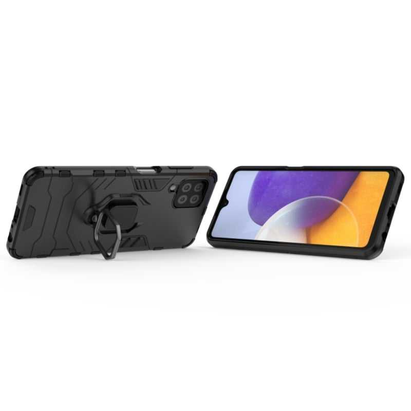 Load image into Gallery viewer, Samsung Galaxy A22 5G (SM-A226) - Heavy Duty Armor Case With Ring Holder Stand
