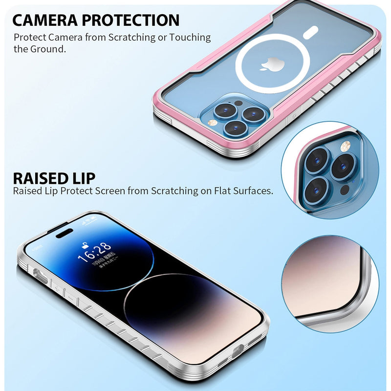 Cargue la imagen en el visor de la galería, Apple iPhone 17 Air - Shield Shockproof Heavy Duty Armor Case Cover With Magnetic Ring
