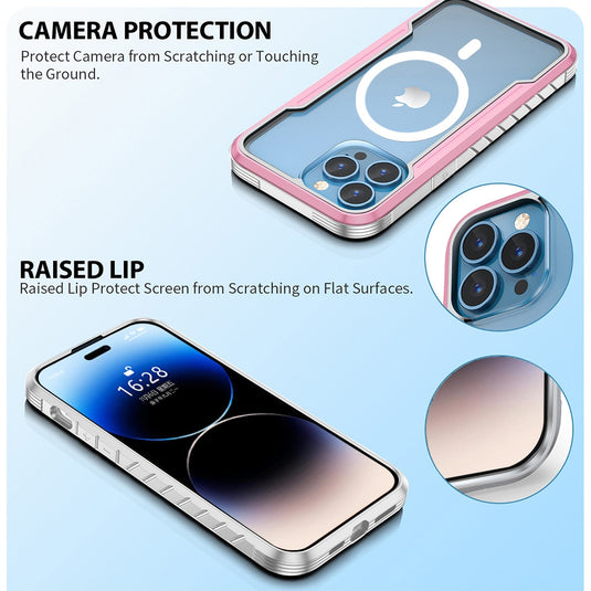 Apple iPhone 17 Air - Shield Shockproof Heavy Duty Armor Case Cover With Magnetic Ring