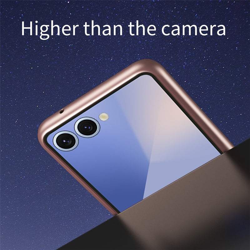 Load image into Gallery viewer, Samsung Galaxy Z Flip7 5G - Skin Feel Electroplating PC Shockproof Phone Case
