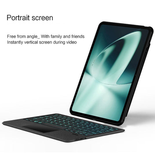 [With backlight] OPPO Pad Neo (OPD2302, OPD2303) - Detachable Smart Colorful Backlit Keyboard Case - Polar Tech Australia
