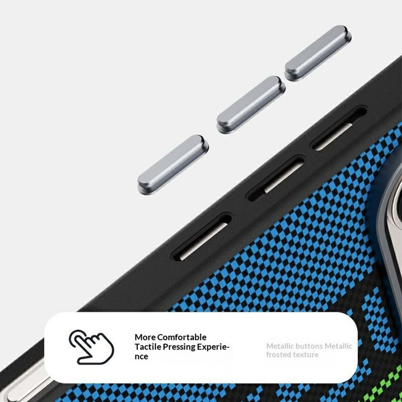 Chargez l'image dans la visionneuse de la galerie, [Magsafe Compatible] Honor 600 / 600 Pro - Carbon Fiber Series 6D Micro Relief MagSafe Phone Case
