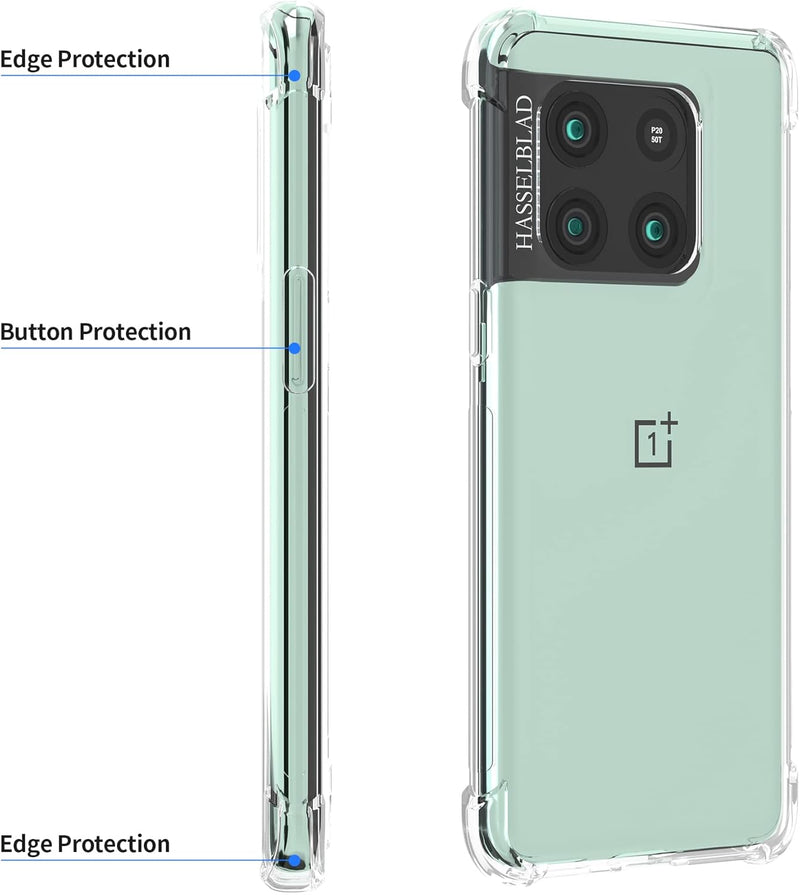 Load image into Gallery viewer, OnePlus 1+10T - AirPillow Cushion Transparent Soft Clear TPU Four Corners Protective Case - Polar Tech Australia
