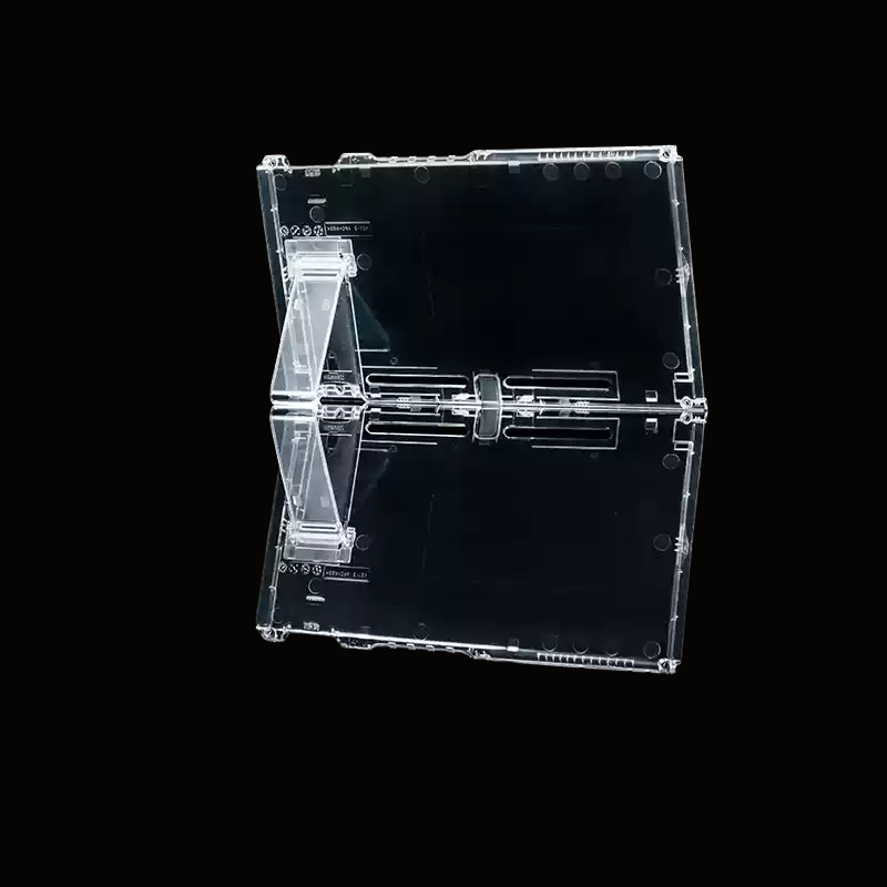 Load image into Gallery viewer, Nintendo Switch OLED Back Cover transparent mod replacement shell DIY customization kit. - Polar Tech Australia
