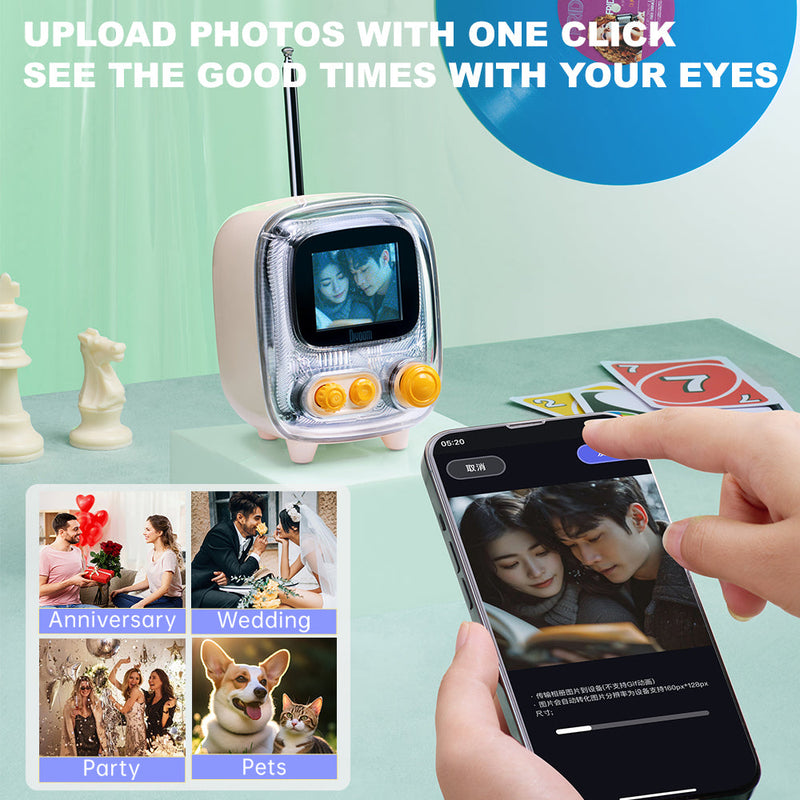 Load image into Gallery viewer, Divoom Tiivoo-2 Photo Album &amp; Lyrics Speaker Perfect Gift - Polar Tech Australia
