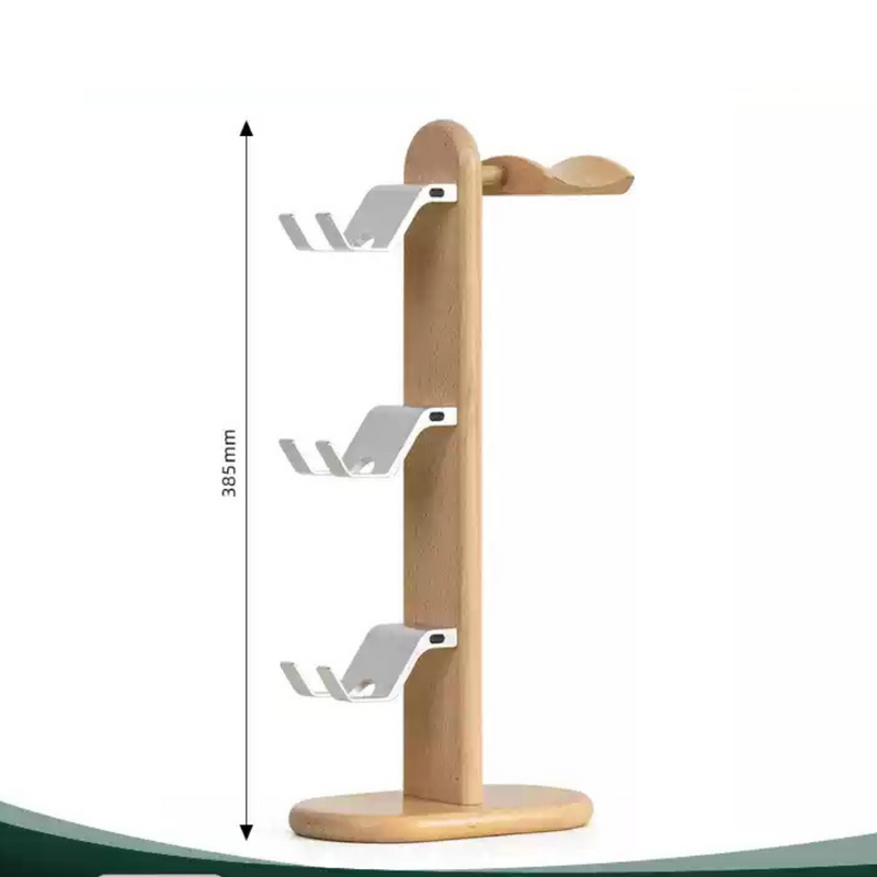 Load image into Gallery viewer, Wooden Headphone Stand, Switch Game Controller, Xbox Solid Wood Storage Rack - Polar Tech Australia
