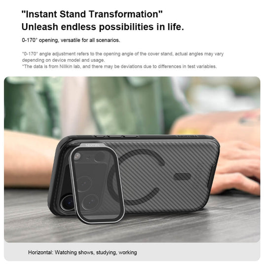 Apple iPhone 18 Pro Max - Nillkin Camshield Prop Magnetic Transparent Lens Guard Edition Camera protective cover case