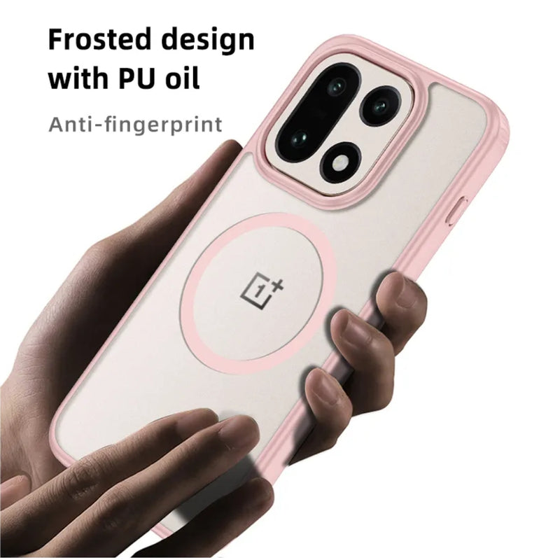 Cargue la imagen en el visor de la galería, OnePlus 15 - Magnetic Matte Translucent Shockproof Case
