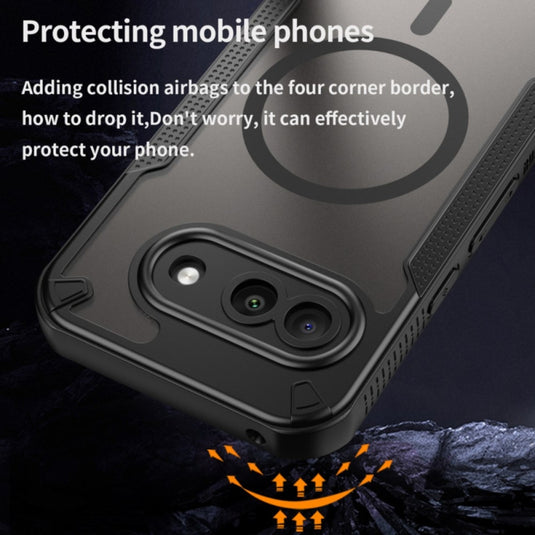 Google Pixel 10a - Semi-Transparent Matte Magnetic Shockproof Phone Case - Polar Tech Australia