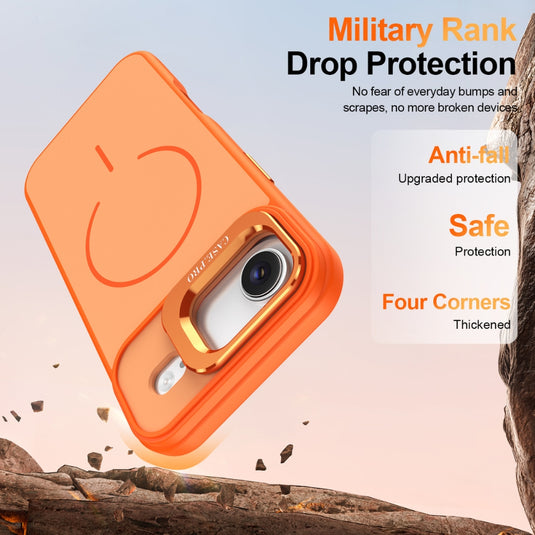 Apple iPhone 17 Air -  Zore Notron MagSafe Charging Case with Camera Stand - Polar Tech Australia