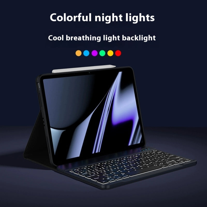 Load image into Gallery viewer, [With backlight] OPPO Pad 2 (OPD2201, X22N2) - Detachable Full Covered Bluetooth Keyboard Case - Polar Tech Australia
