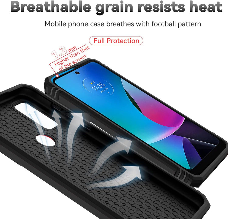 Chargez l&#39;image dans la visionneuse de la galerie, [Magnetic Ring Kickstand][Slide Camera Cover] Motorola Moto G Play 2023/Moto G Pure/Moto G Power 2022 - Shield Shockproof Rugged Heavy Duty Case - Polar Tech Australia
