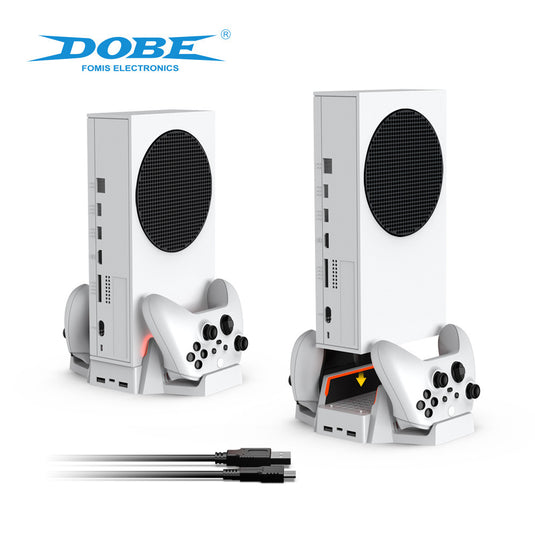 Xbox Series S - Cooling Fan Charging  Vertical Stand Dual Controller Charging Base