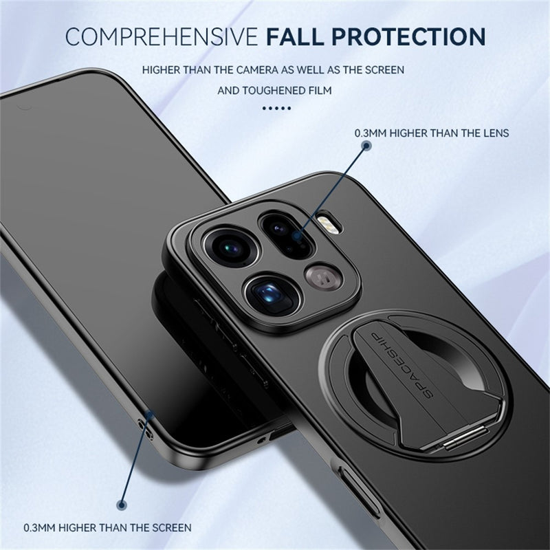 Load image into Gallery viewer, OPPO Find X9 Pro - MagSafe-Compatible Skin-Feel Matte PC+TPU Phone Case with Hidden Kickstand
