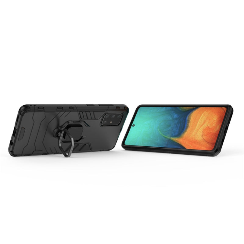 Load image into Gallery viewer, Samsung Galaxy A41 (SM-A415) - Heavy Duty Armor Case With Ring Holder Stand
