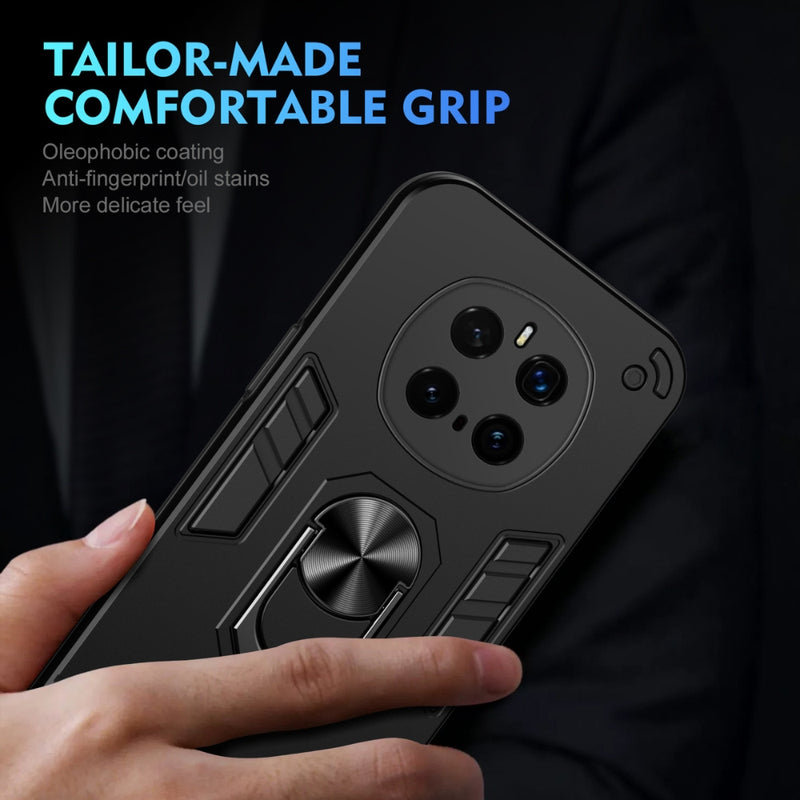 Load image into Gallery viewer, Honor Magic7 (PTP-AN00) - Shockproof Metal Ring Holder Phone Case
