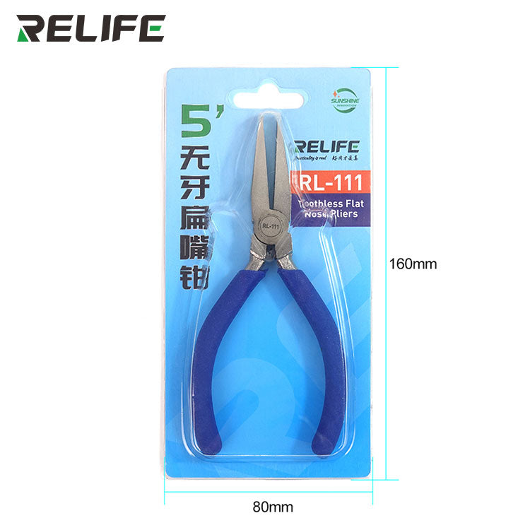 Chargez l&#39;image dans la visionneuse de la galerie, [RL-111] RELIFE Toothless Flat Nose Pliers - Polar Tech Australia
