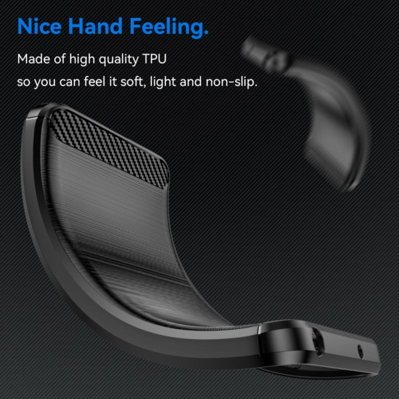 Load image into Gallery viewer, OPPO Reno15 F - Carbon Fiber Brushed Texture TPU Phone Case - Polar Tech Australia
