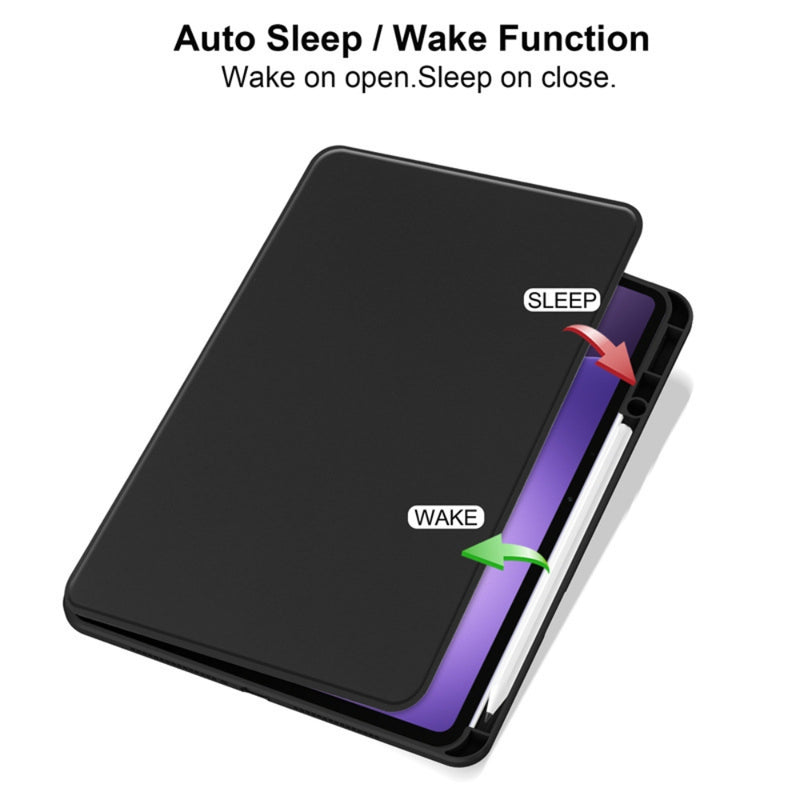Cargue la imagen en el visor de la galería, [With Pen Slot] OPPO Pad 5 - Acrylic Transparent Rotating Stand Protective Case - Polar Tech Australia
