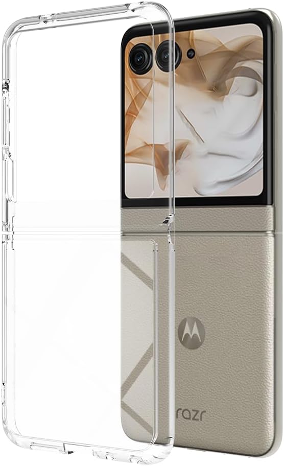 Chargez l&#39;image dans la visionneuse de la galerie, Motorola Moto Razr 2024 - AirPillow Cushion Transparent Soft Clear TPU Case - Polar Tech Australia
