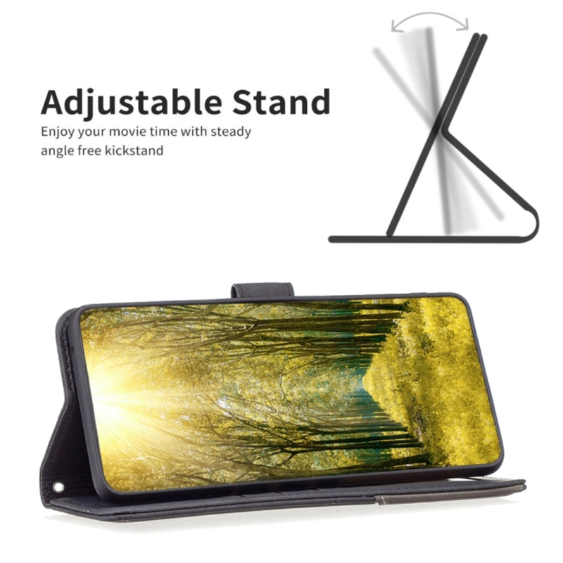 Cargue la imagen en el visor de la galería, OPPO A59 5G (CPH2617) - Magnetic Buckle Rhombus Texture Leather Phone Case - Polar Tech Australia

