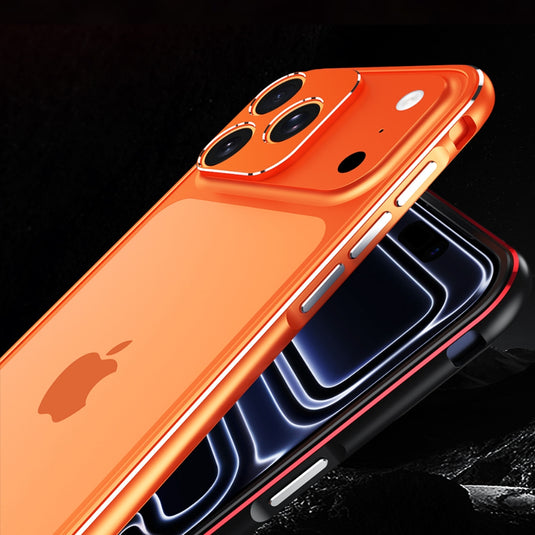 Apple iPhone 17 Pro - Aurora Series Metal Frame Phone Case