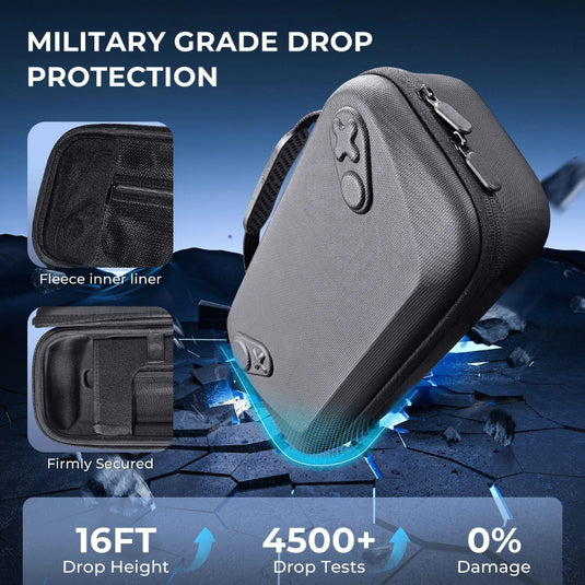 Hard Shell Carrying Case for ASUS ROG Xbox Ally X / Ally Portable Travel Bag Zipper Protective Cover