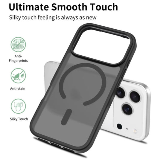 Apple iPhone 18 Pro - Frosted Magnetic Phone Case with MagSafe Compatibility