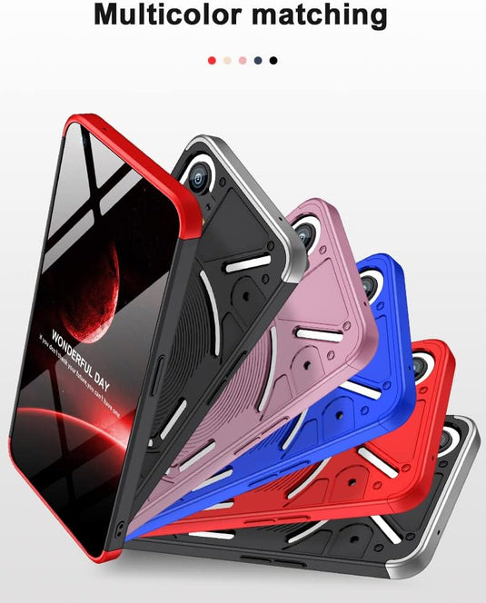 Nothing Phone 1 - Shockproof Matte PC Silky Slim Fit Scratch Case - Polar Tech Australia