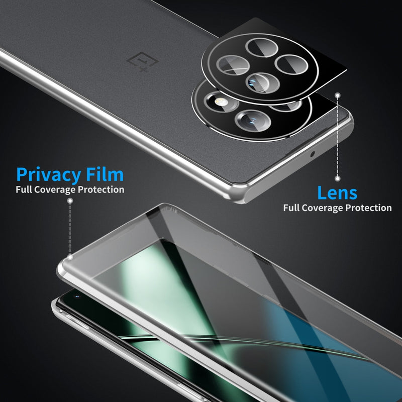 Cargue la imagen en el visor de la galería, OnePlus 12 - Magnetic HD Tempered Glass Phone Case

