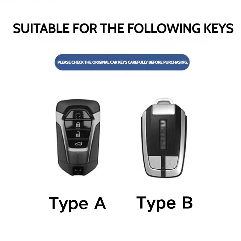 Cargue la imagen en el visor de la galería, Isuzu Aluminum Alloy Shockproof Car Key Case Cover for D-Max, MU-X, Lingtuo, Ruimai
